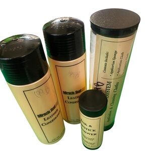 Vtg Miracle Seal 2- 8oz-lipstick/ink remover-application/cleaning cloth rare NOS